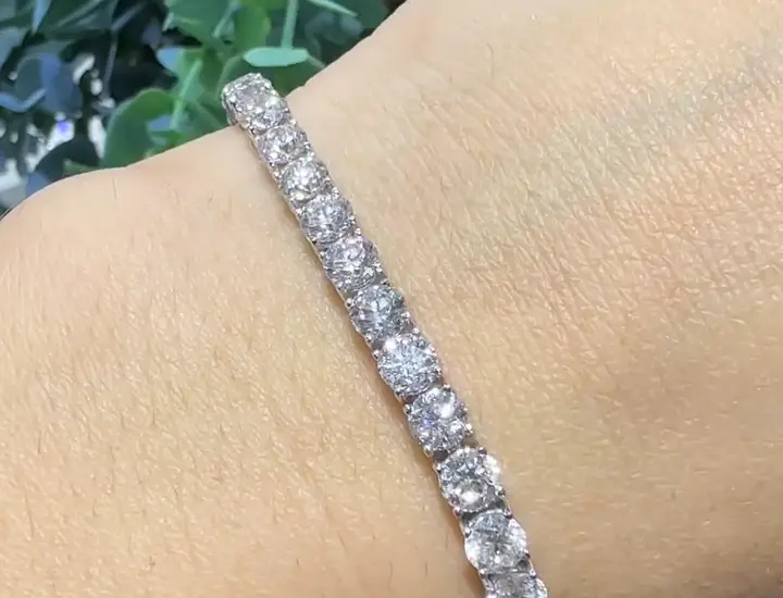 14.41 ct Suyolu Pırlanta Bileklik, görsel 2