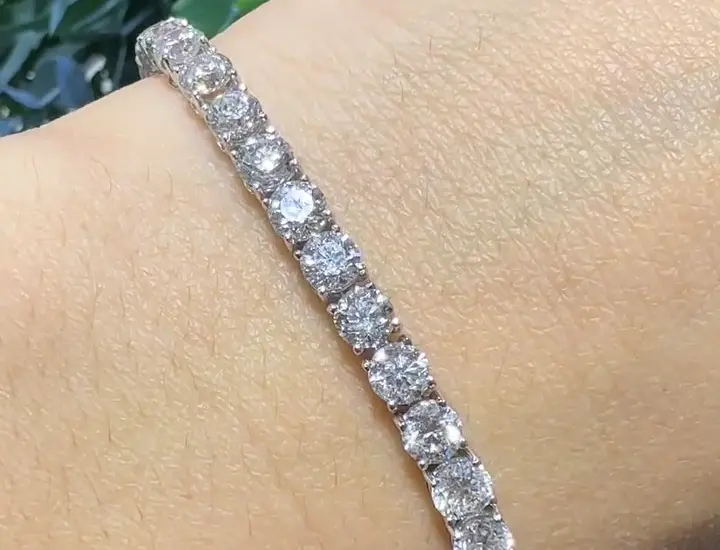 14.41 ct Suyolu Pırlanta Bileklik, görsel 3