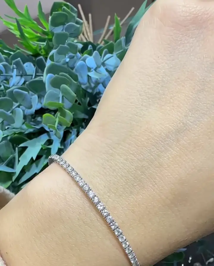 3.21 ct Pırlanta Bileklik, görsel 3