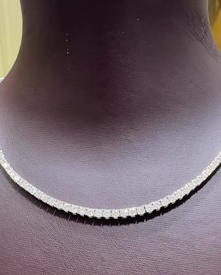 5.09 ct Suyolu Pırlanta Gerdanlık, görsel 2
