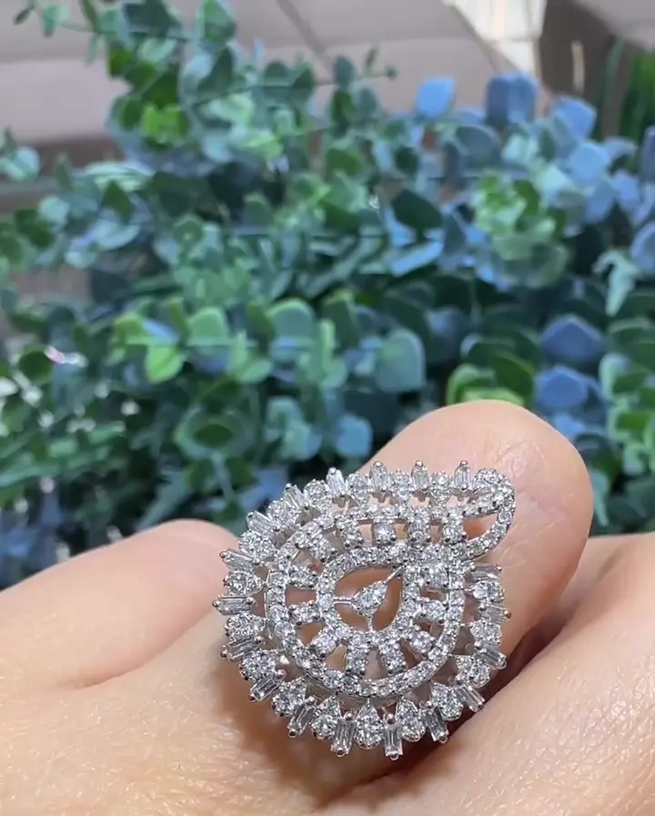 1.11 ct Tasarım Pırlanta Yüzük, görsel 1