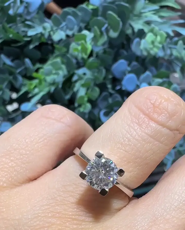 1.21 ct Tektaş Pırlanta Yüzük, görsel 3