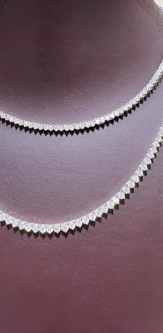 3.26 ct Suyolu Pırlanta Gerdanlık, görsel 1