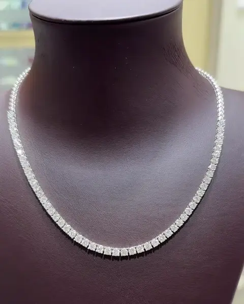 10.83 ct Suyolu Pırlanta Gerdanlık