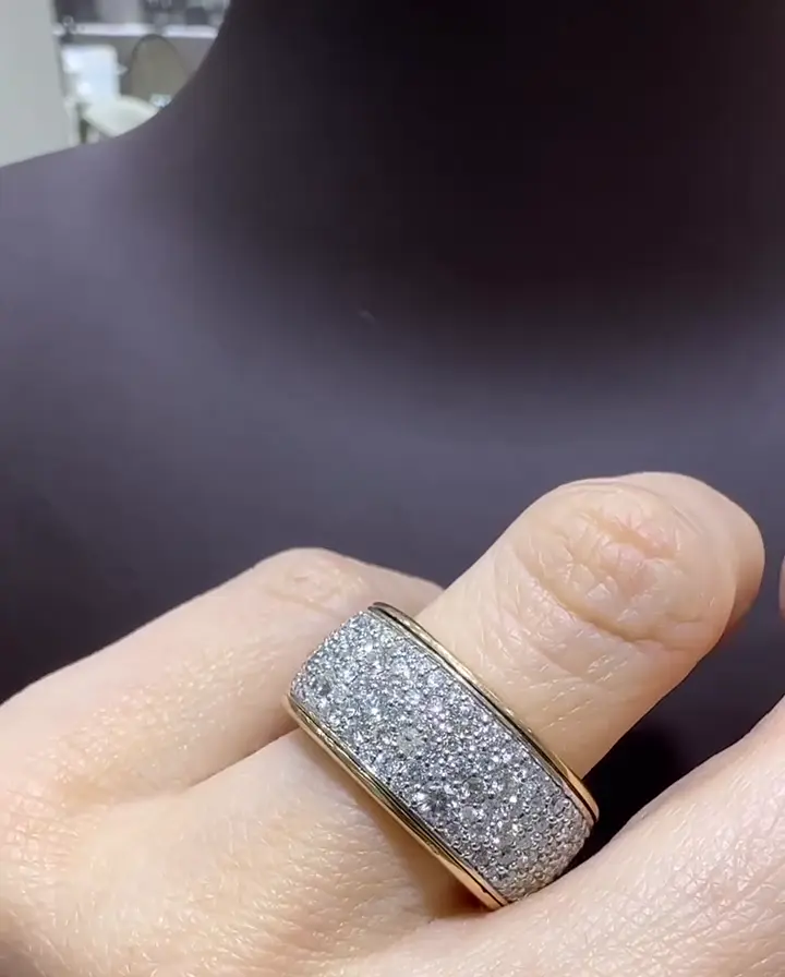 3.95 ct Tasarım Pırlanta Yüzük, görsel 3