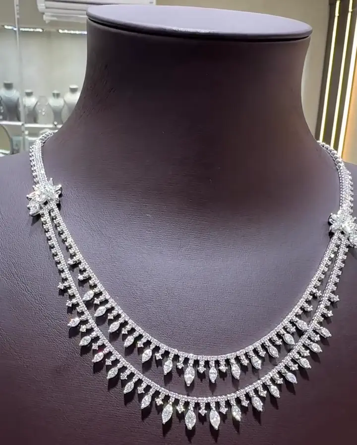 9.12 ct Pırlanta Gerdanlık, görsel 1