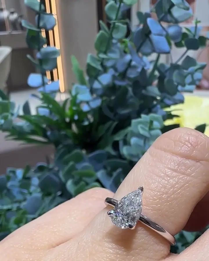 1.00 ct Tektaş Pırlanta Yüzük, görsel 1