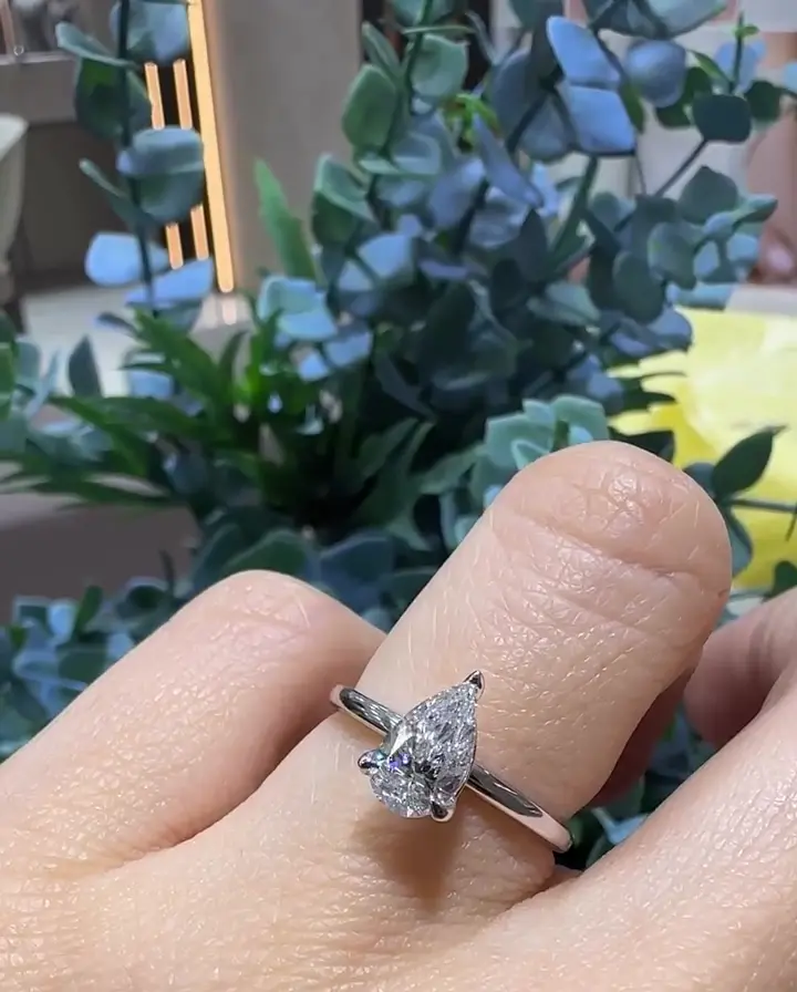1.00 ct Tektaş Pırlanta Yüzük, görsel 2