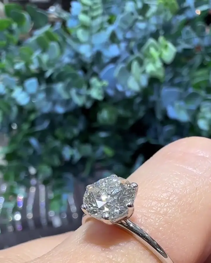 1.50 ct Tektaş Pırlanta Yüzük, görsel 2