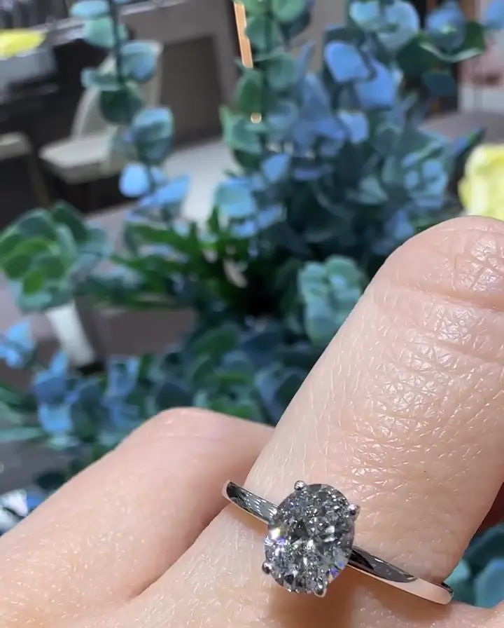 0.90 ct Tektaş Pırlanta Yüzük, görsel 1