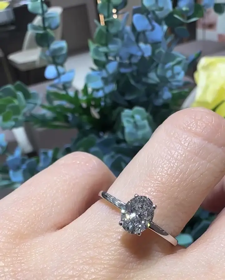 0.90 ct Tektaş Pırlanta Yüzük, görsel 3