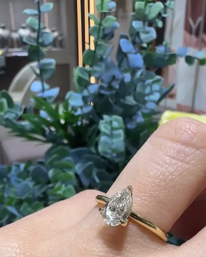 1.00 ct Tektaş Pırlanta Yüzük, görsel 2