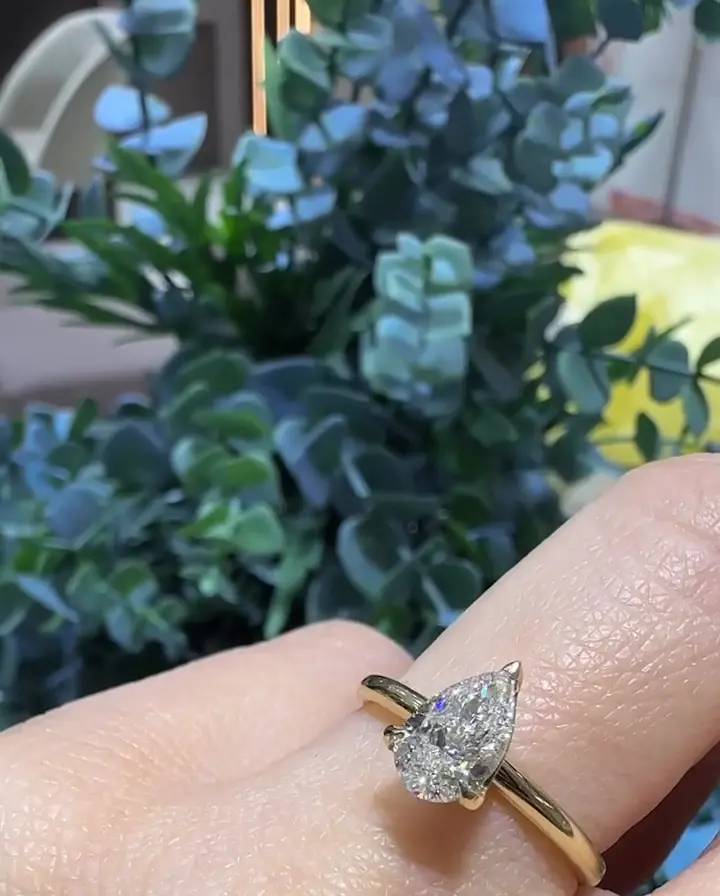 1.00 ct Tektaş Pırlanta Yüzük, görsel 3