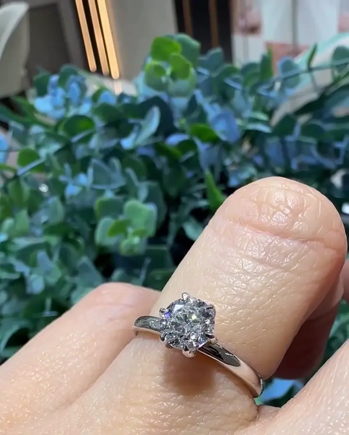 0.83 ct Tektaş Pırlanta Yüzük, görsel 1