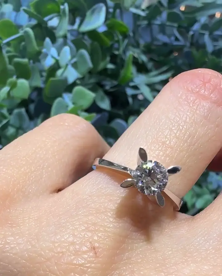 0.60 ct Tektaş Pırlanta Yüzük, görsel 1