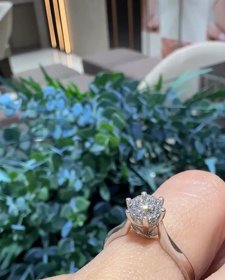 0.90 ct Tektaş Pırlanta Yüzük, görsel 2