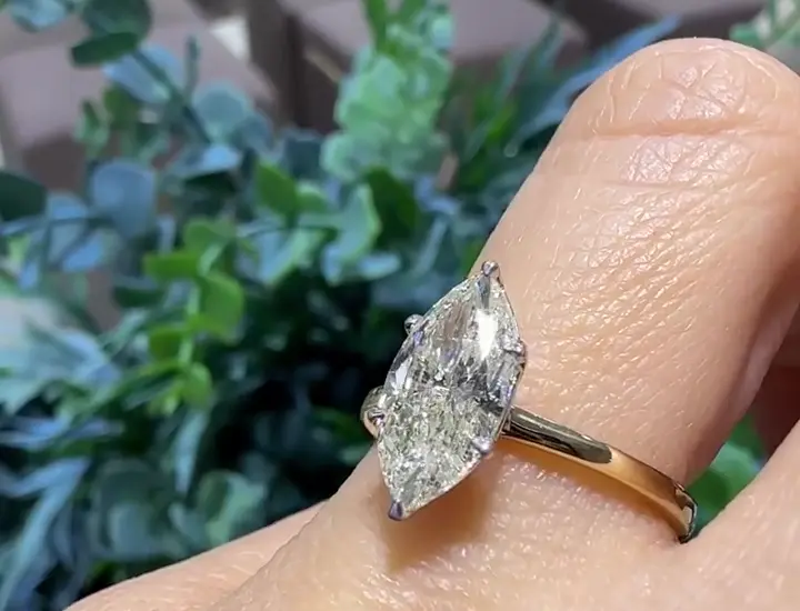 2.03 ct Tektaş Pırlanta Yüzük, görsel 2