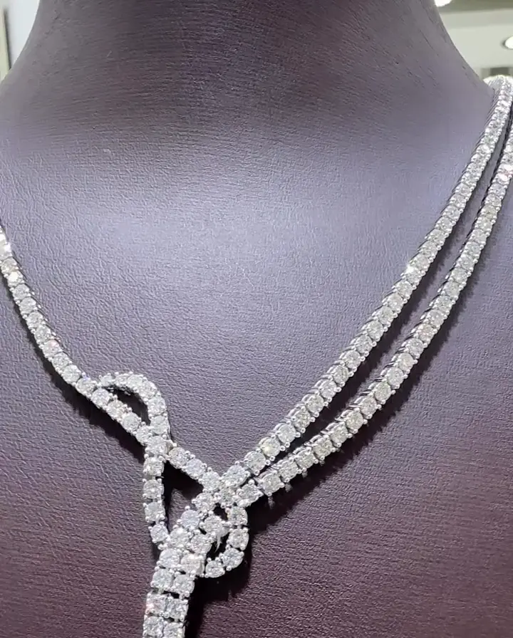 21.07 ct Pırlanta Gerdanlık, görsel 3