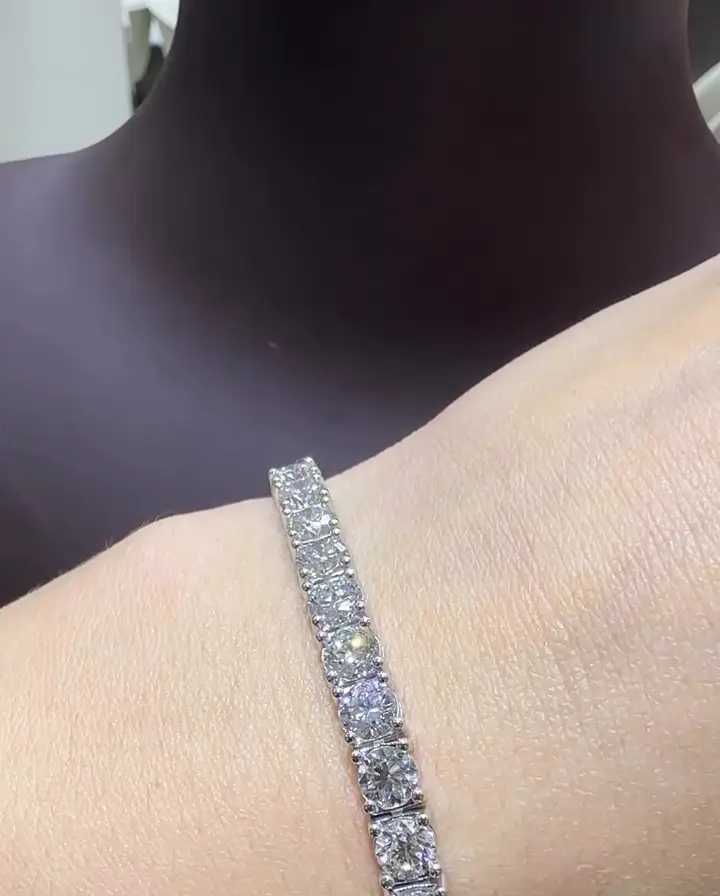 16.00 ct Suyolu Pırlanta Bileklik, görsel 3