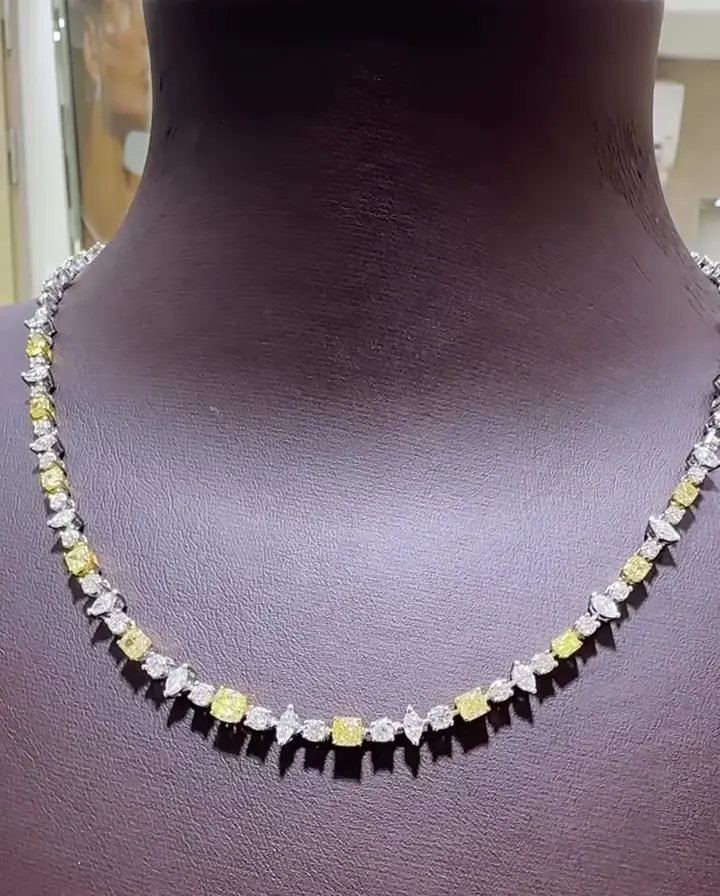 5.07 ct Pırlanta Gerdanlık, görsel 1