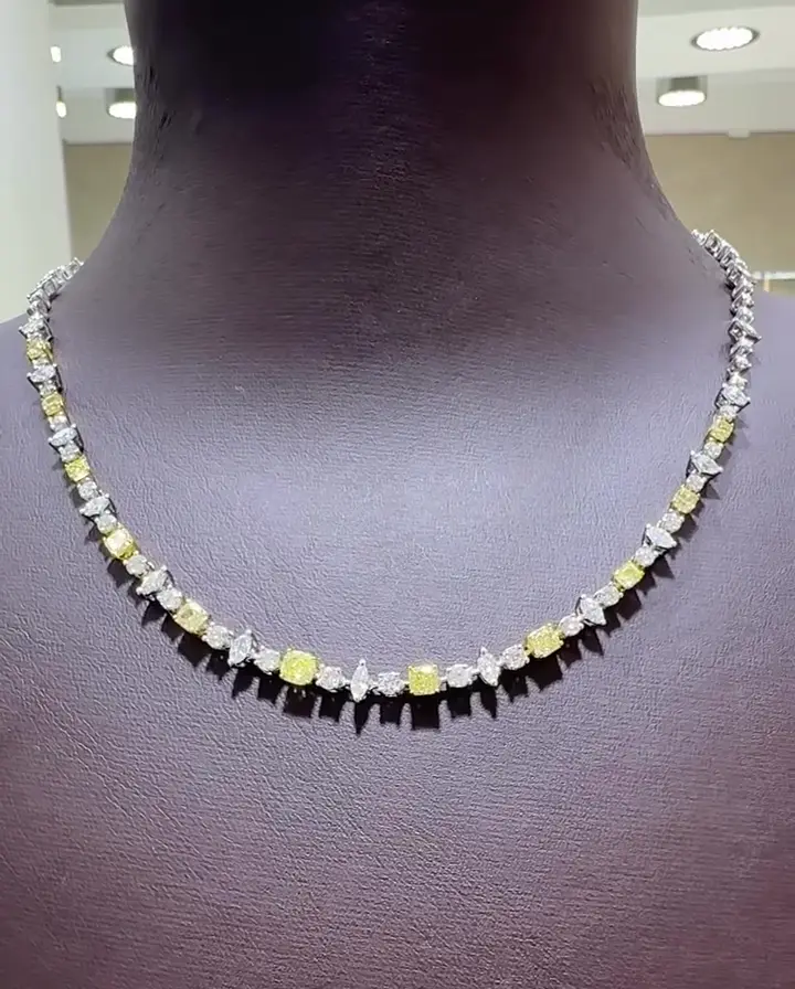 5.07 ct Pırlanta Gerdanlık, görsel 2