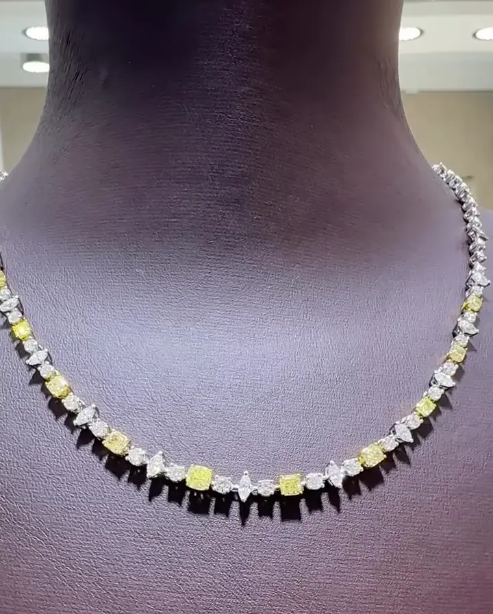 5.07 ct Pırlanta Gerdanlık, görsel 3