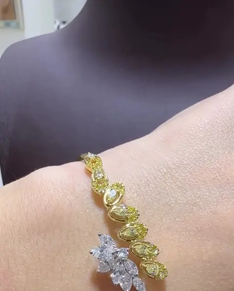 2.42 ct Pırlanta Bileklik