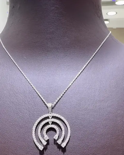 1.00 ct Pırlanta Kolye