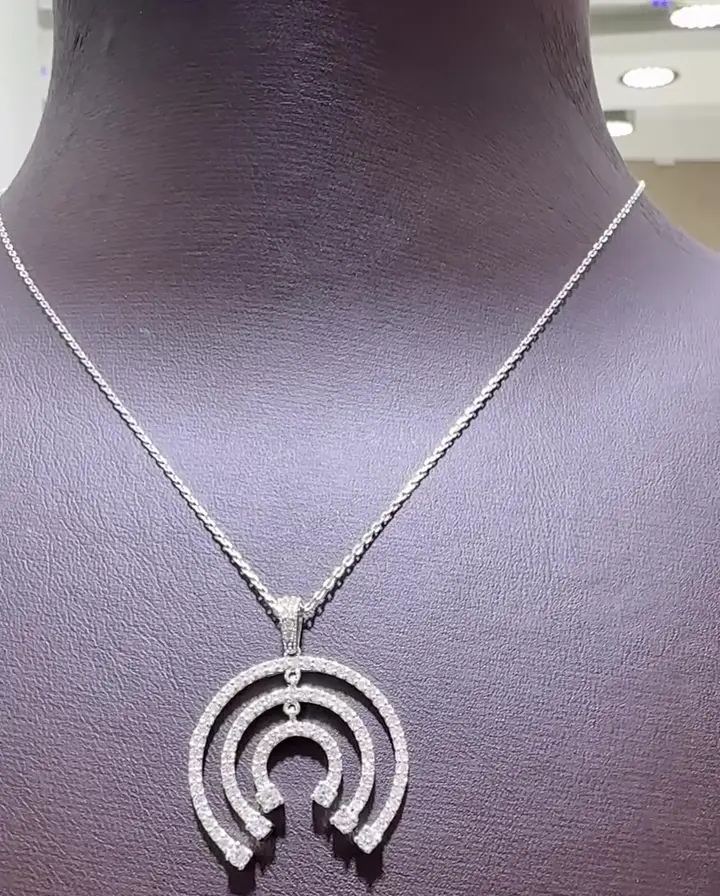 1.00 ct Pırlanta Kolye, görsel 2