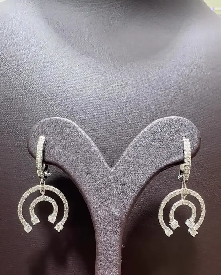 1.11 ct Pırlanta Küpe, görsel 1